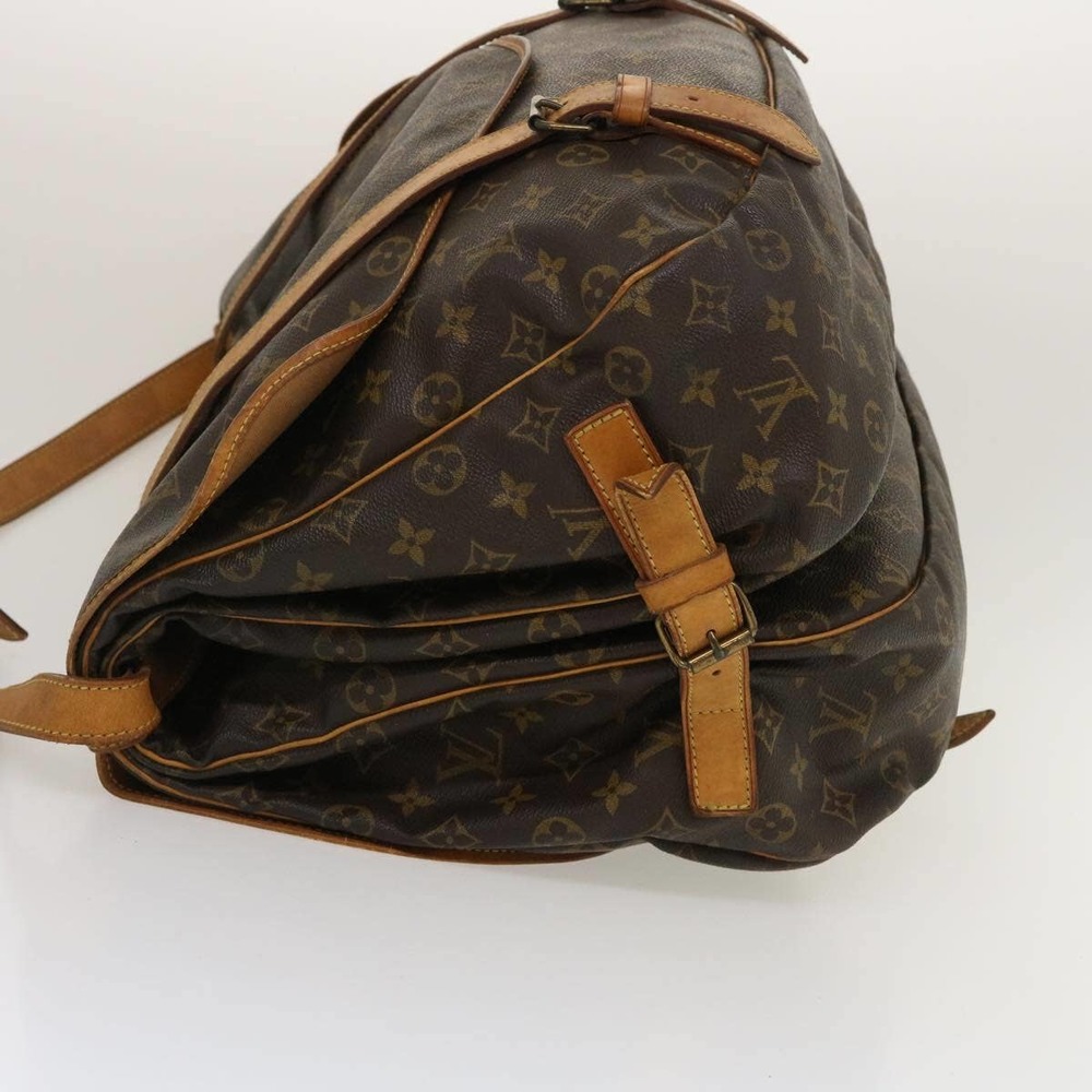 💎✨BEAUTIFUL✨💎 LOUIS VUITTON Monogram Saumur 43 Shoulder Bag - Picture 4 of 13